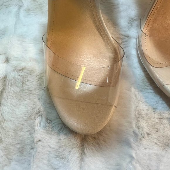 Mack J Western Inspired Patent Multi Strap High Heel Ankle Boot Sandals - Picture 8 of 9